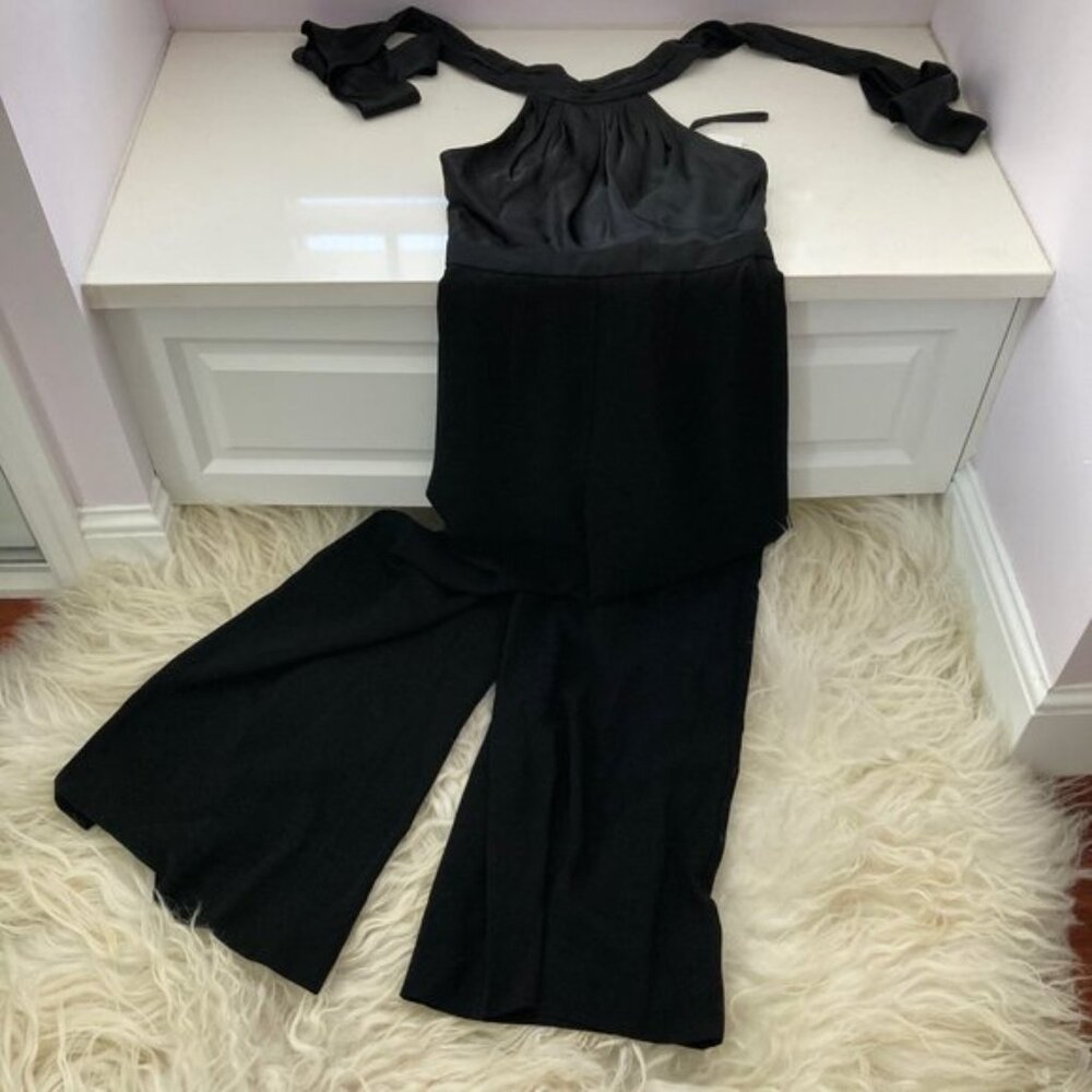 JILL JILL Halter Top Wide Leg Jumpsuit - Picture 5 of 9